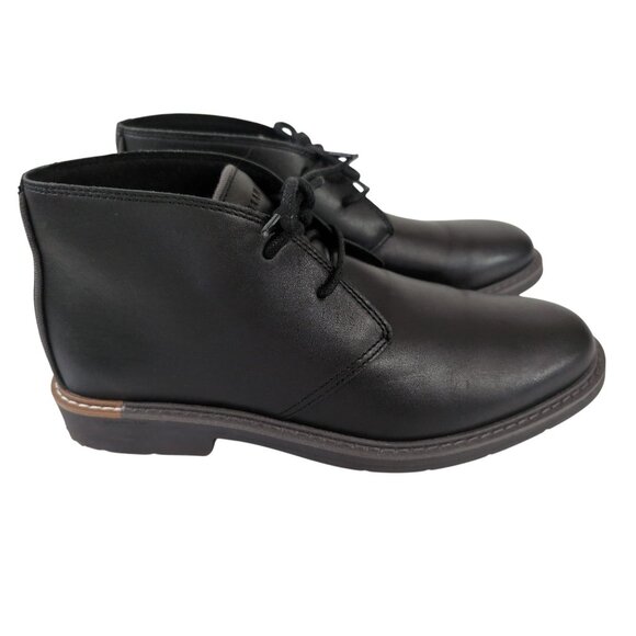 Cole Haan Chukka Boot Men 7.5 Black Go To Grand 360 Leather Urban Smart Casual - Picture 10 of 10
